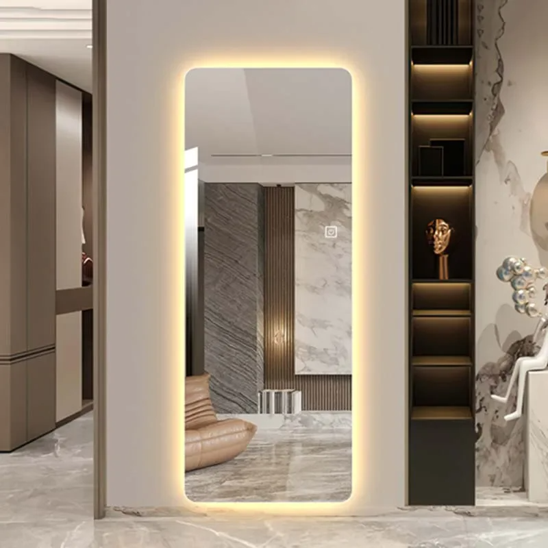 Espelho Retangular com Luz LED – 50x160 cm