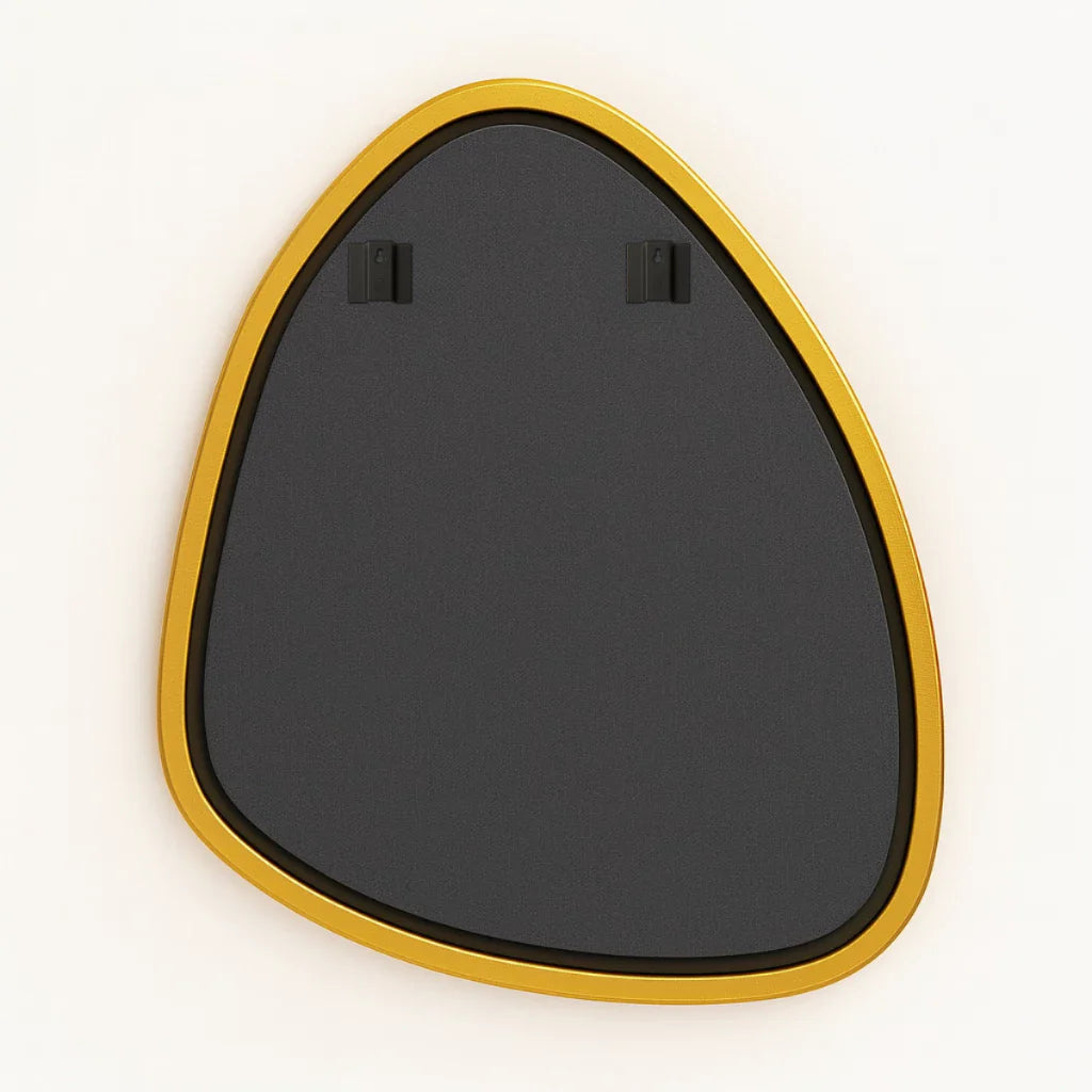 Espelho Orgânico com Moldura de Alumínio 90x80 cm – Liquidação