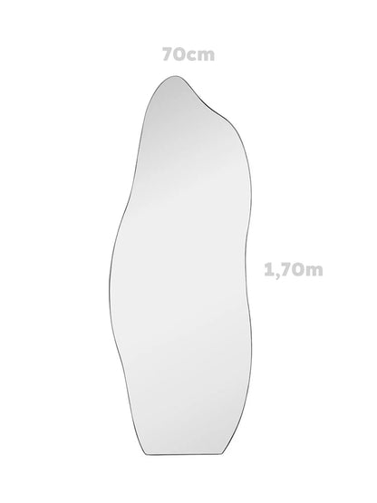 Espelho Decorativo Grande Orgânico – Flame – Corpo Inteiro – 70x170 cm – Liquidação